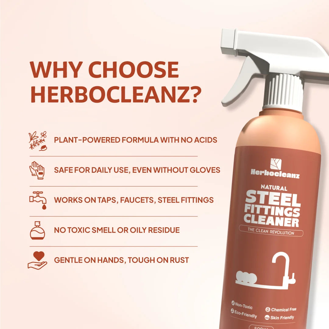 Natural Steel Fitting Cleaner