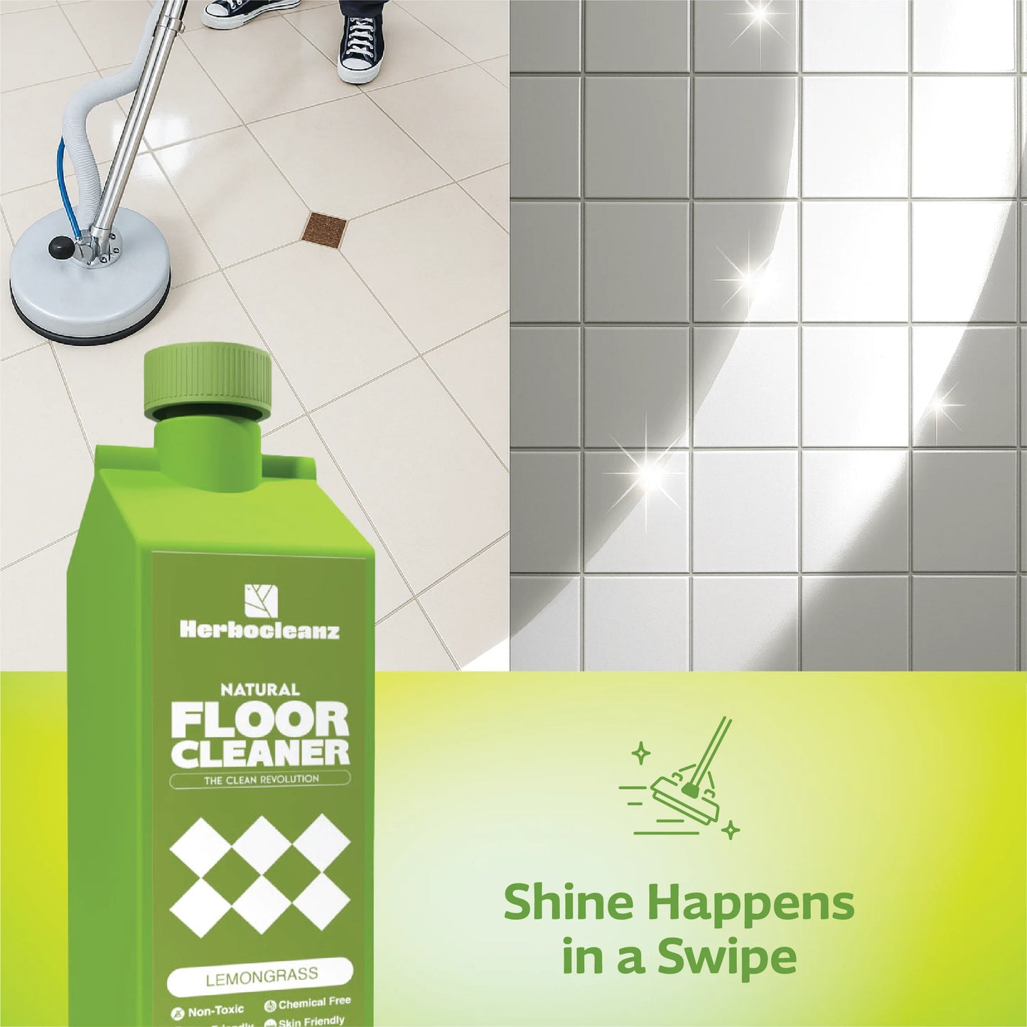 Natural Floor Cleaner – Lemongrass