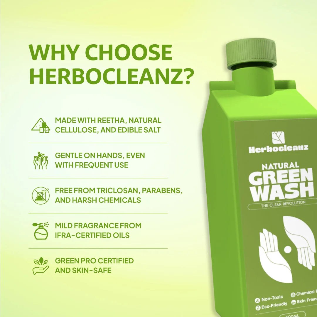 Green Wash – Natural Hand Wash