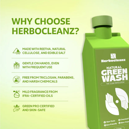 Green Wash – Natural Hand Wash