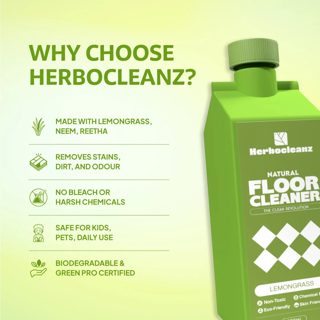 Natural Floor Cleaner - Lemongrass