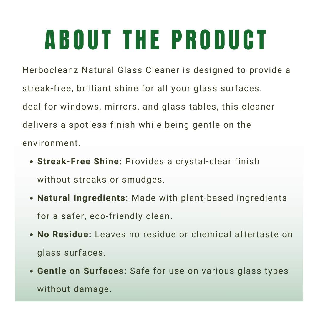 Natural Glass Cleaner