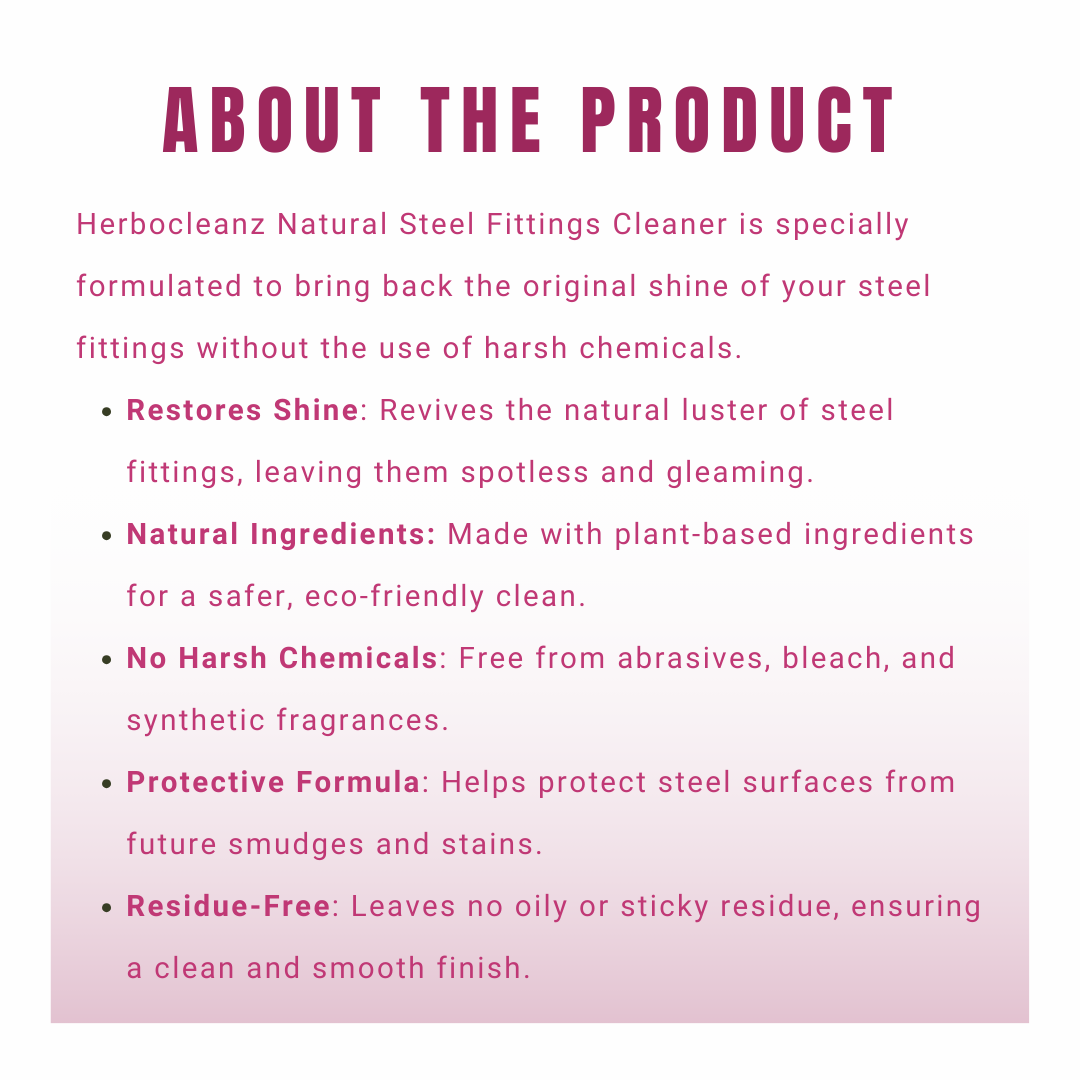 Natural Steel Cleaner