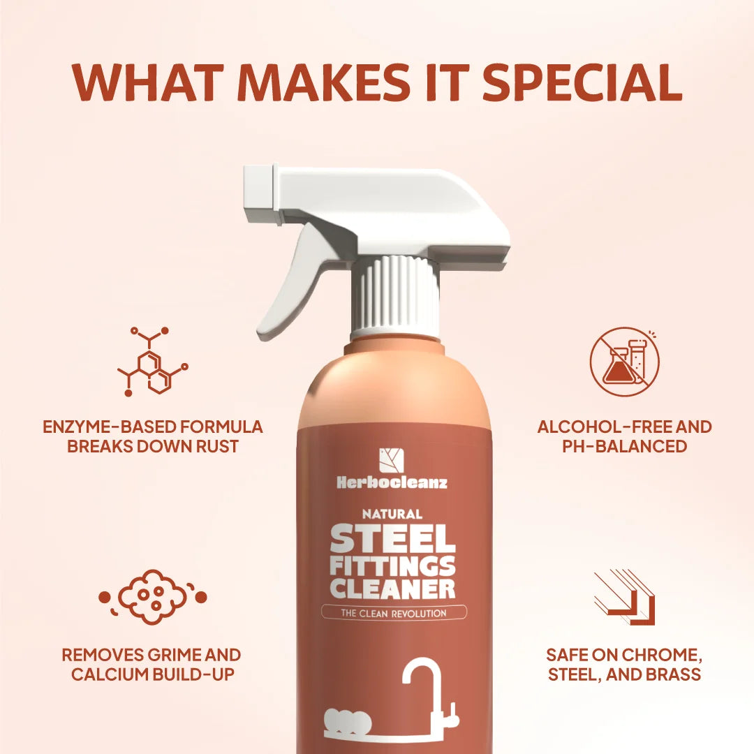 Natural Steel Fitting Cleaner