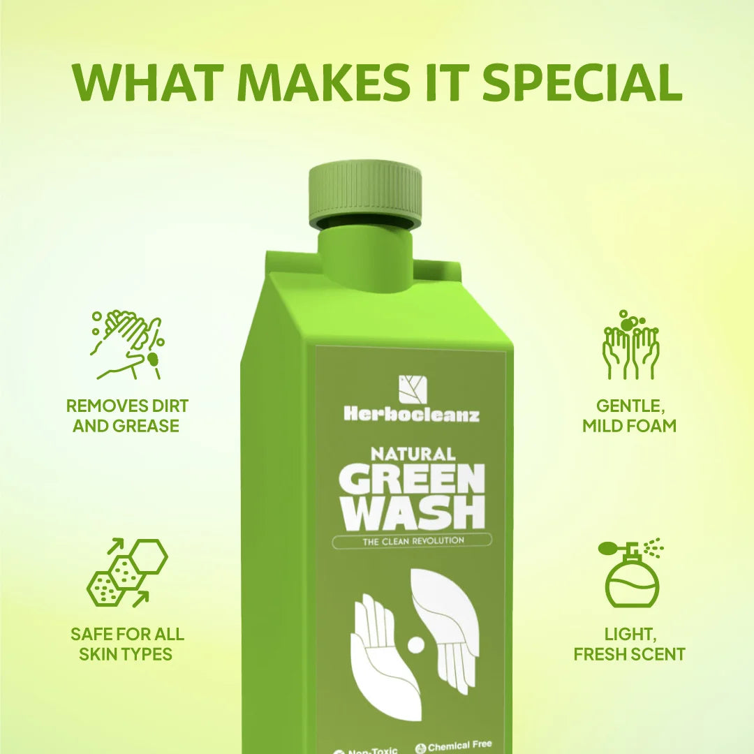 Green Wash – Natural Hand Wash
