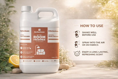 Natural Floor Cleaner & Mystic Aura Room Freshener Combo