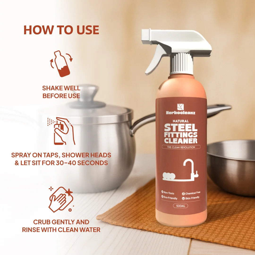 Natural Steel Fitting Cleaner