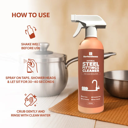 Natural Steel Fitting Cleaner