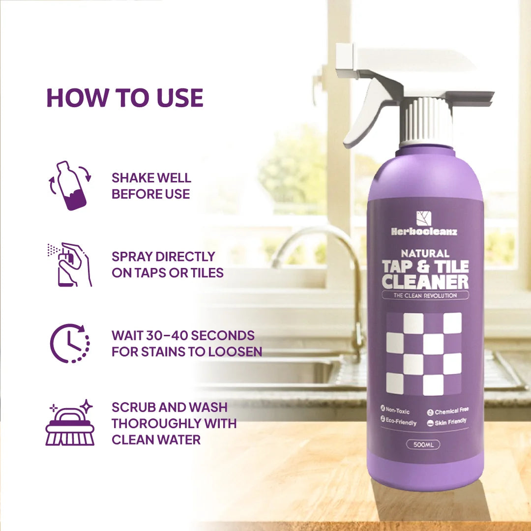 Natural Tap & Tile Cleaner