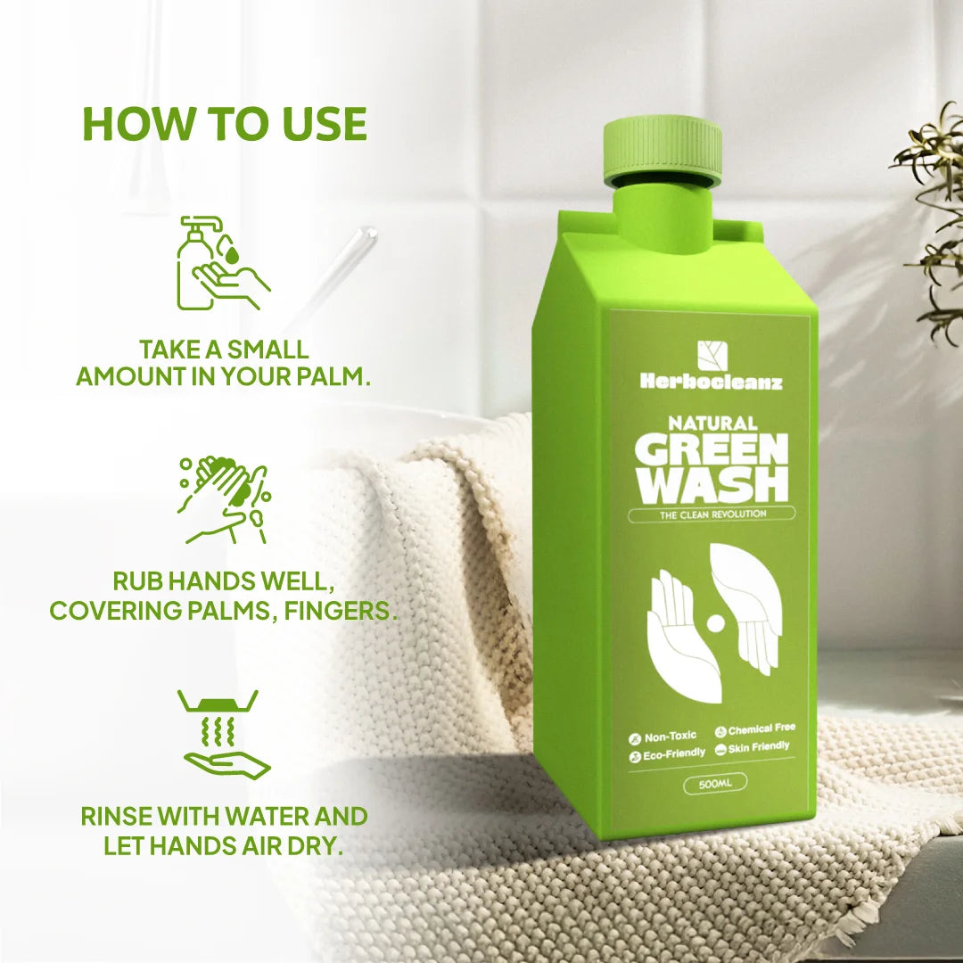 Green Wash – Natural Hand Wash