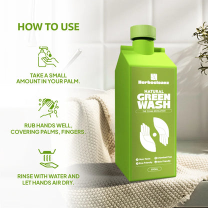 Green Wash – Natural Hand Wash