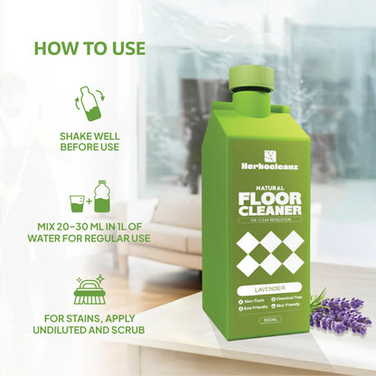 Natural Floor Cleaner – Lavender