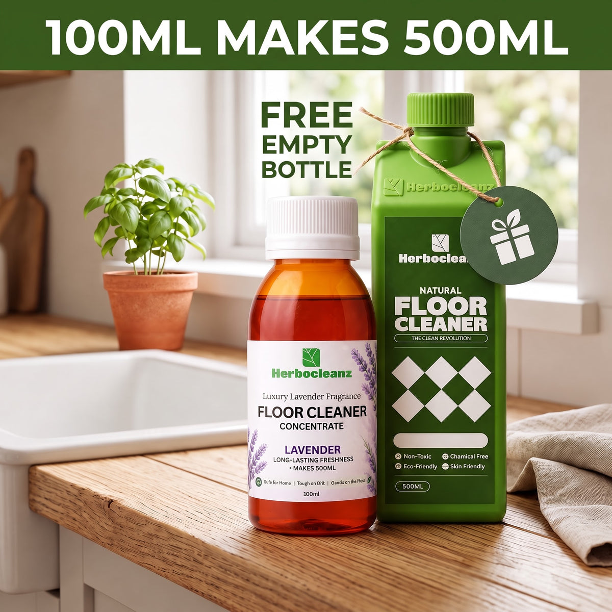 Natural Floor Cleaner - Lavender